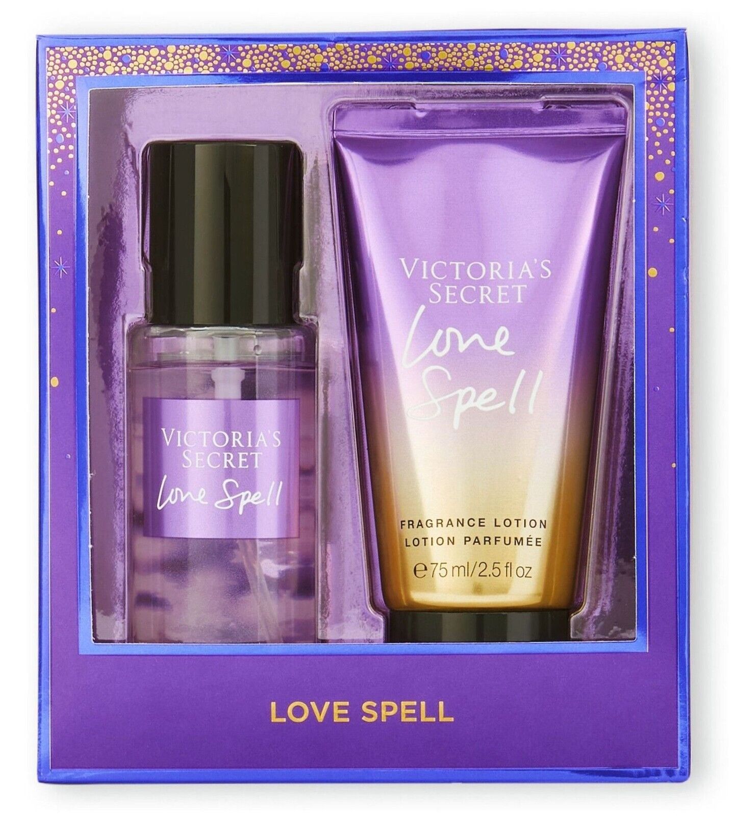 vragen Of later Spektakel Victoria's Secret New | LOVE SPELL | Mini Mist & Lotion Duo Gift Set  9145489662095 | eBay