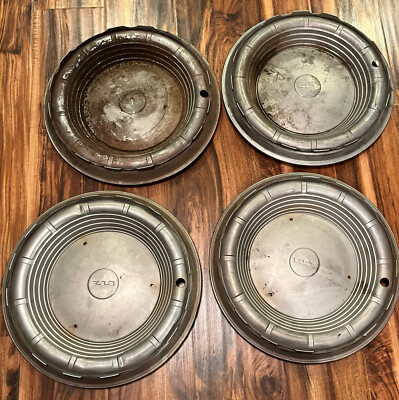 1958 EDSEL VINTAGE OEM 14” HUBCAP WHEEL COVERS Set Of 4 1959 1960