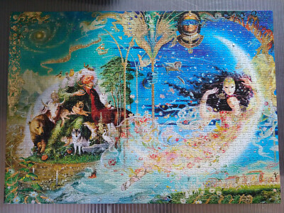 Puzzle  ''Od magic''  von Kinuko Craft, Gold Collection 1000 Teile v. Jumbo