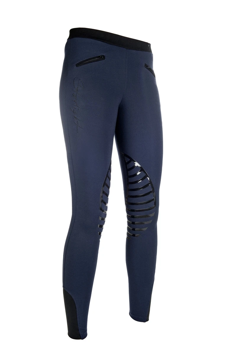 HKM Reitleggings Starlight mit Silikonkniebesatz