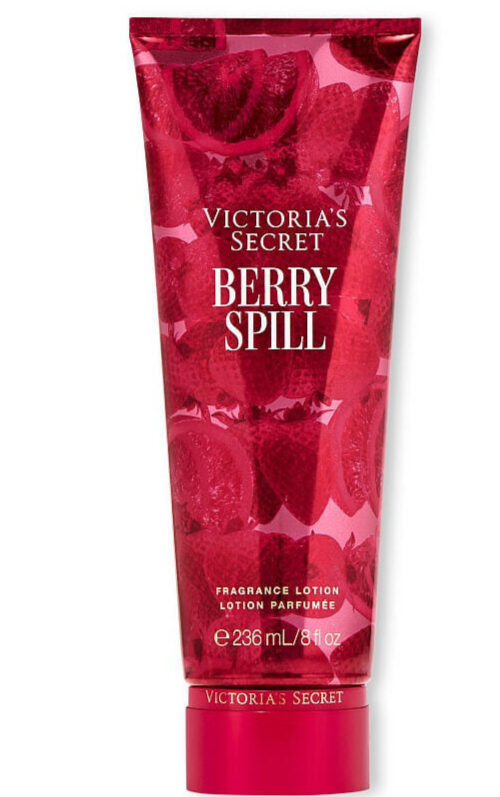 BERRY SPILL Strawberry Orange Woody Fragrance Lotion 8 oz