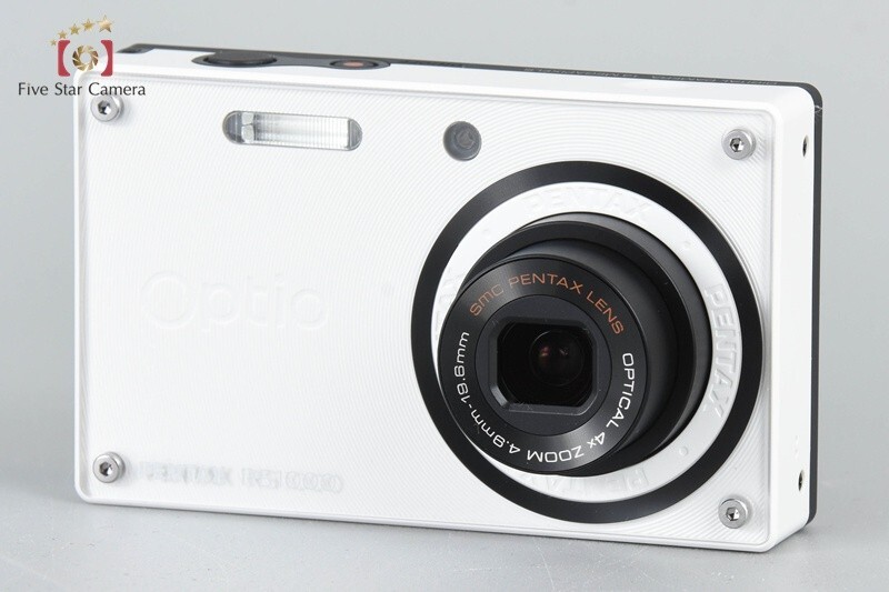 Pentax Optio RS1000 Pearl White 14.0 MP Digital Camera w
