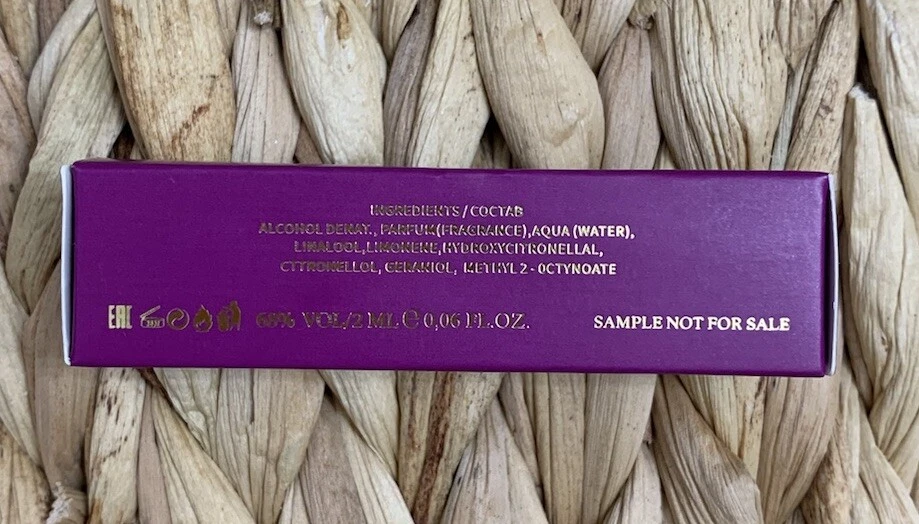 Frasco spray Tabana by Spirit Of Kings 2 ml nuevo sellado de fábrica Foto 3 de 4