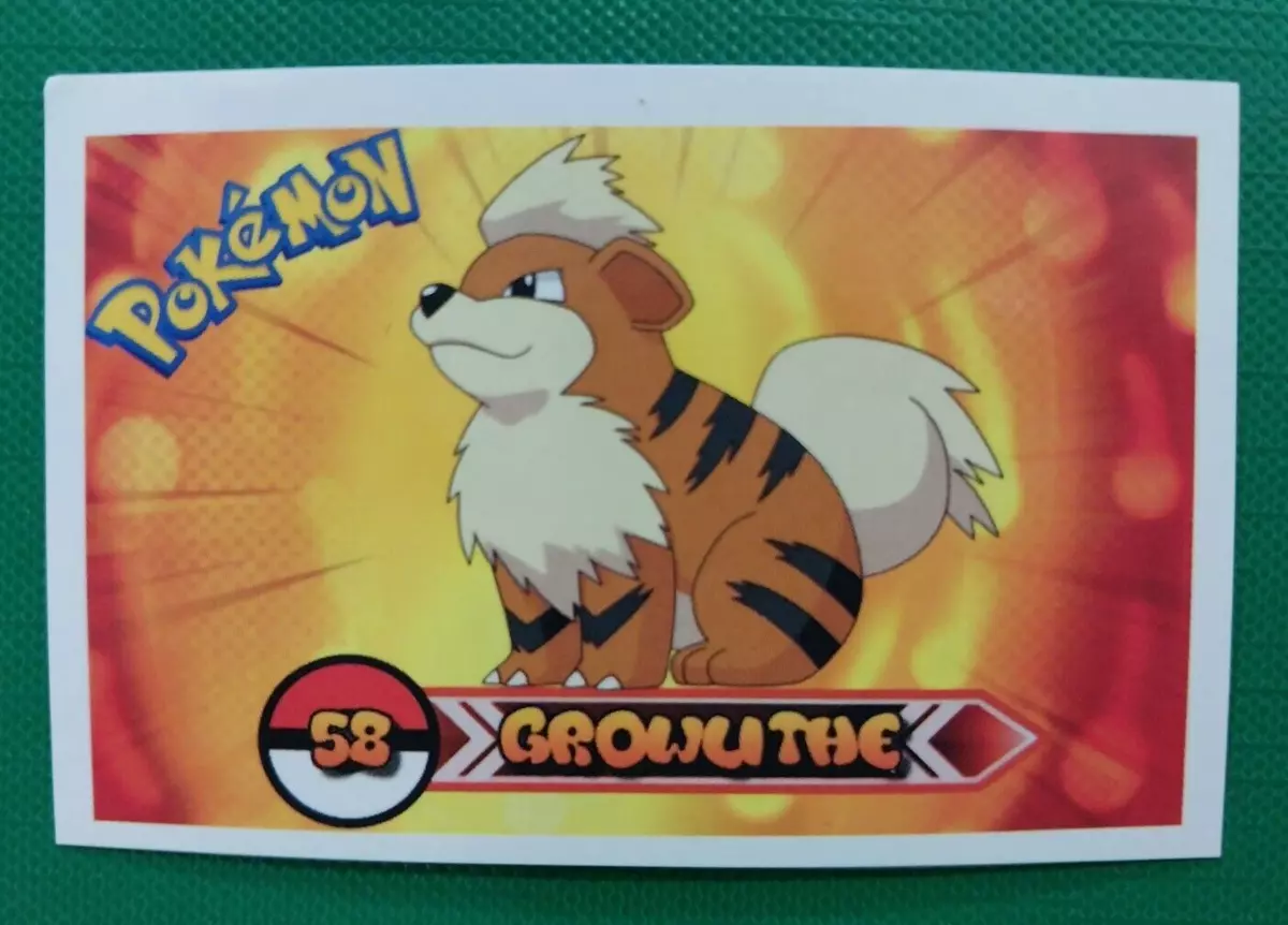 Growlithe - #058 -  Pokédex