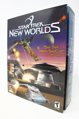 Star Trek: New Worlds - PC - Real-Time Strategy Game - BIG BOX - NEW/Sealed