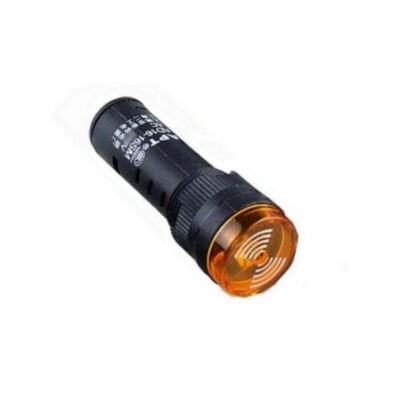 Alarmlicht Buzzer Summer AD16-16SM 80dB 12V (0095)