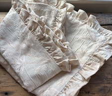 Hotel Collection Classic ROSE BLUSH EURO SHAMS  Pair 2  EUC