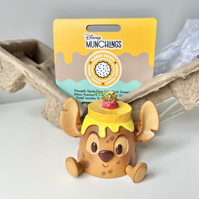 Disney Store STITCH Pineapple Upside-down Cake MUNCHLINGS ORNAMENT - New & Boxed