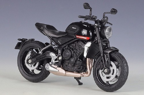 Welly 1:18 2021 Triumph Trident 660 Diecast Motorcycle Bike Model - Picture 4 of 4