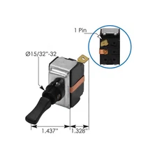 Electrical Switch Kenworth   577.59198   8946K929
