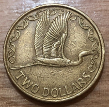 1990 Two Dollars New Zealand  YFP10/11