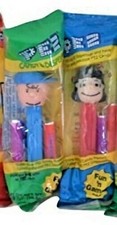 PEANUTS CHARLIE BROWN LUCY PEZ SET FACTORY PACKAGED