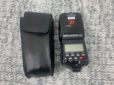 Sony HVL-F56AM Flash [GN56] with Case (Sold As Is)