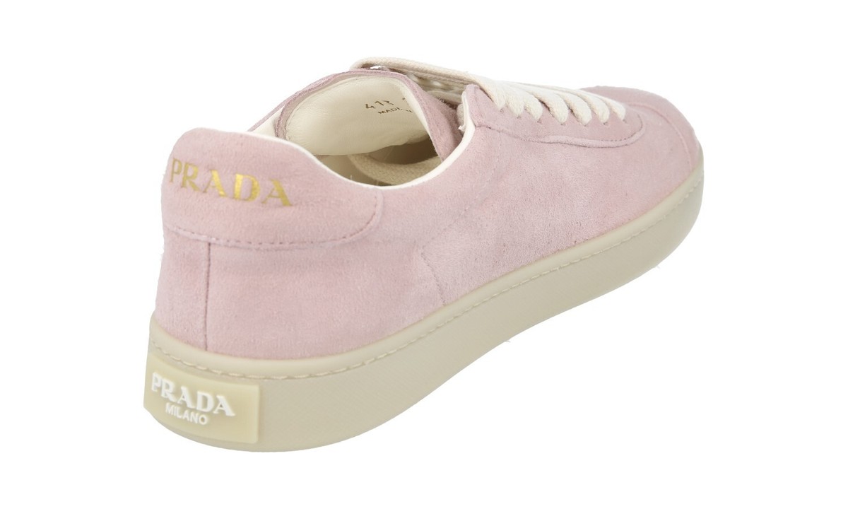 数量限定!EXPRESS便可◎PRADA スニーカー 1E413N PRADA Suede Lane Downtown Sneakers - 1E413N - NEW - US 10 EU