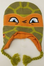 NEW Teenage Mutant Ninja Turtles Knit aviator Ages 4-7 LAST ONE FREE SHIPPING