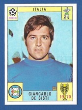FIGURINA CALCIATORI PANINI MEXICO 70 - RECUPERO - DE SISTI - ITALIA