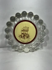 Heavy Duty Gary Patterson “THE LIFT “ Glass Ashtray.
