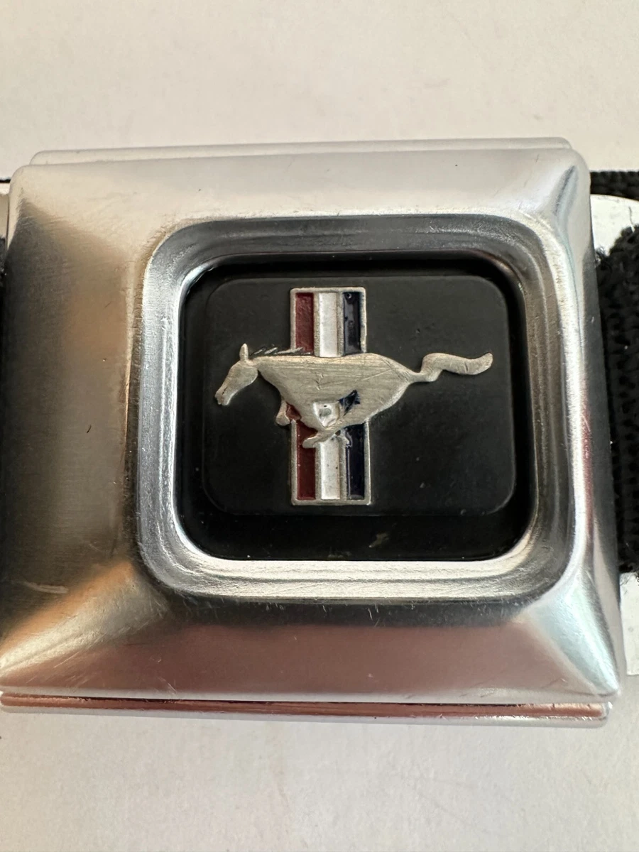 Mustang seat on sale belt buckle