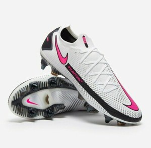 New Nike Phantom GT Elite SG-Pro FG Soccer Cleats ACC 6.5 \u003d W 8  White-Black-Pink | eBay