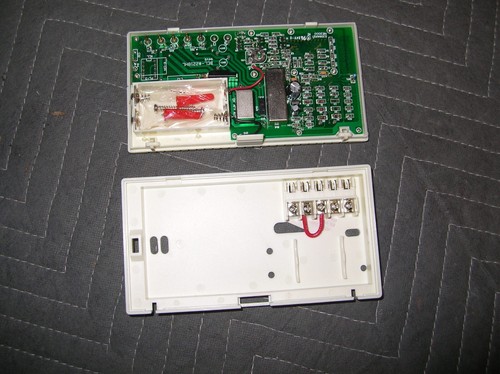 Emerson/White Rodgers #1F77-51 programmierbarer digitaler Thermostat Wärme/Kühlung *NOS* - Bild 4 von 6