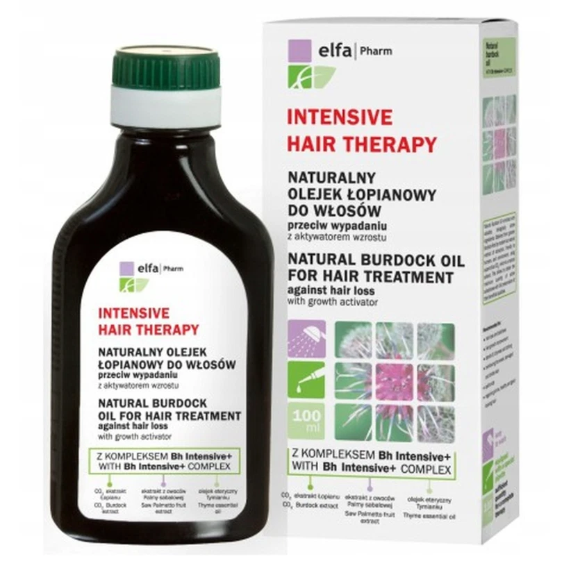 ELFA Pharm Intensive Hair Therapy burdock Oil with growth activator 100ml