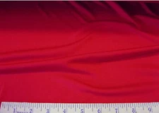 Discount Fabric Polyester Spandex 4 way stretch Red Matt Finish LY901