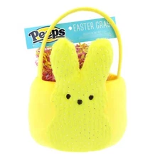 Animal Adventure Peeps Collectible Plush Basket Yellow