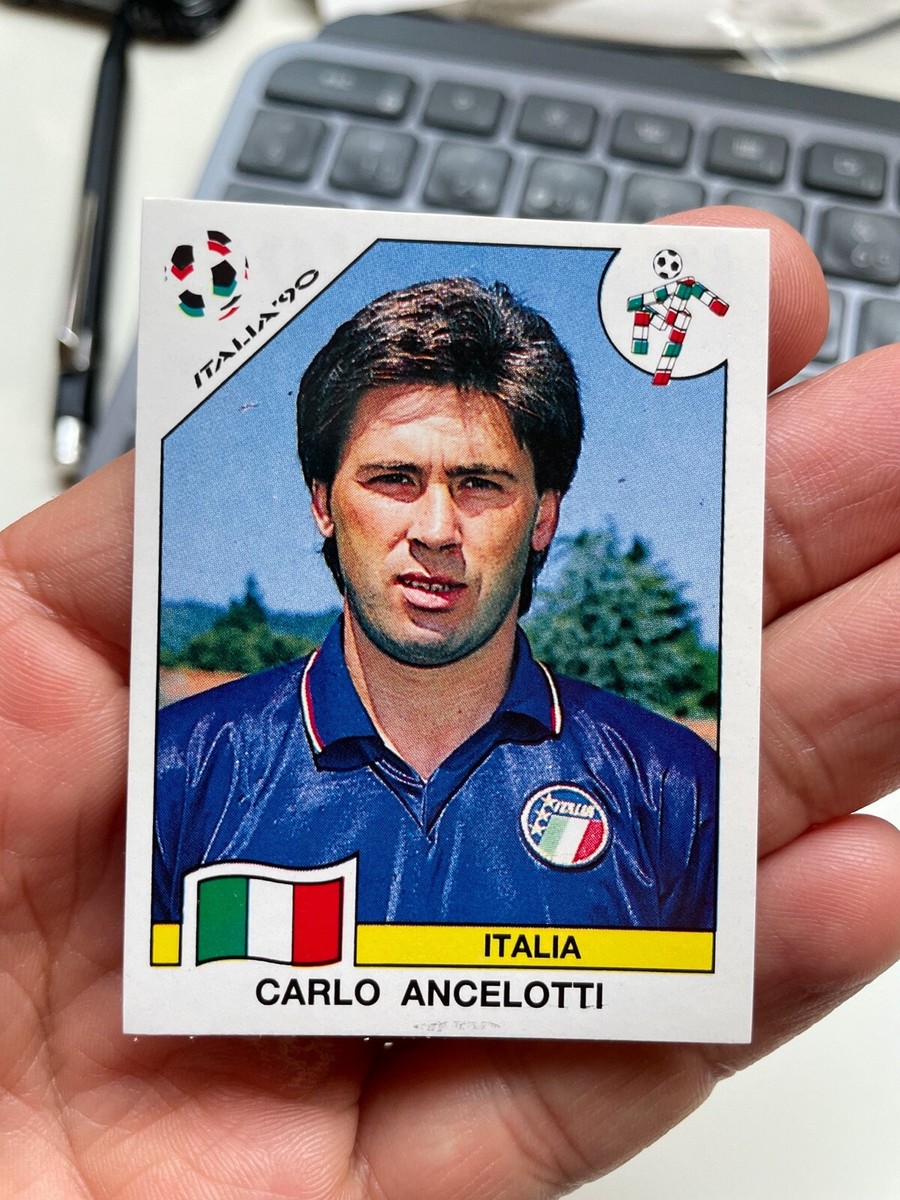 Carlo Ancelotti World Cup Italia 90 #49 | eBay