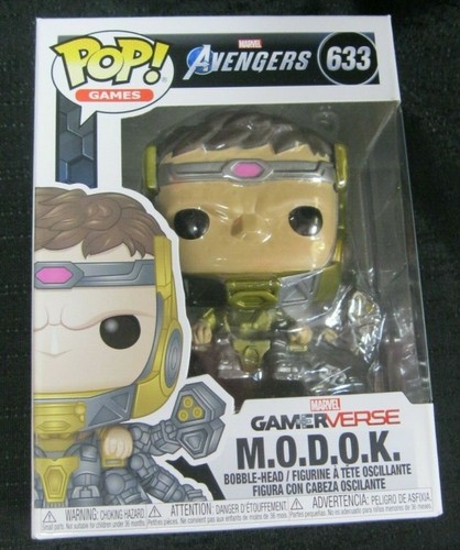 SERIE MARVEL LEGENDS M.O.D.O.K. AND M.O.D.O.K. FUNKO POP #633 GAMERVERSE - Imagen 4 de 9