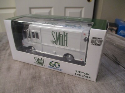 Rare New HD Smith 1:48 Scale Metal Step Van Delivery Box Truck 60th Anniversary