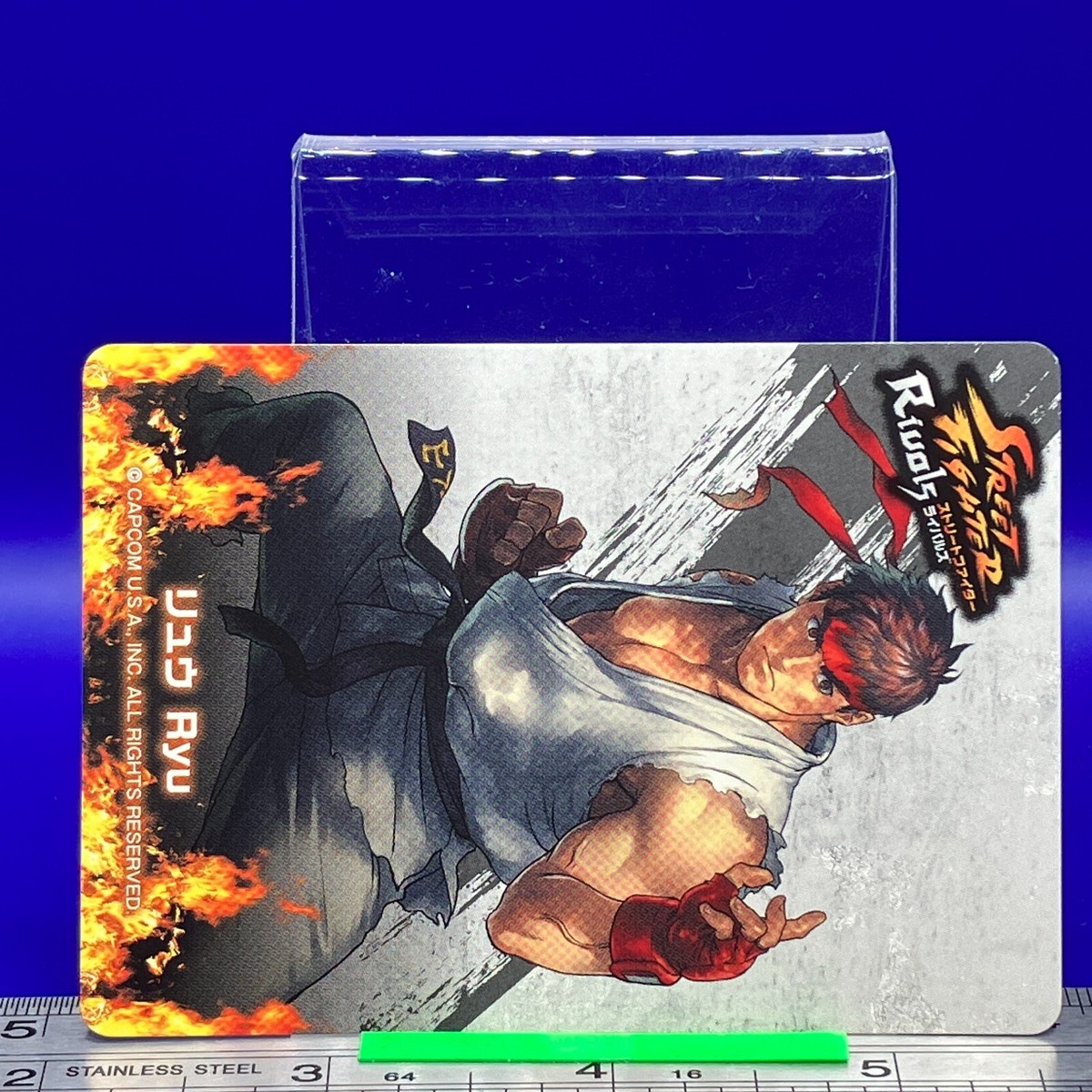 Ryu Street Fighter Rivals TCG CAPCOM Trading Card Game Very Rare
