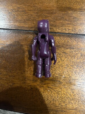 Vintage 1984 Fisher-Price F-P Toys Construx - Purple Alien