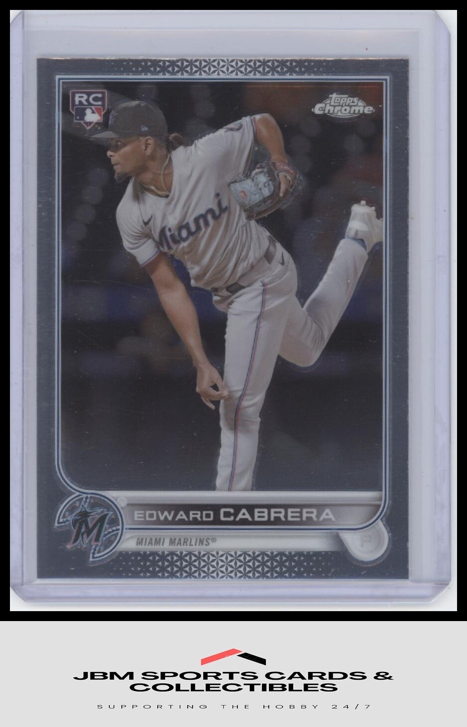 2022 Topps Chrome Sonic #64 Edward Cabrera