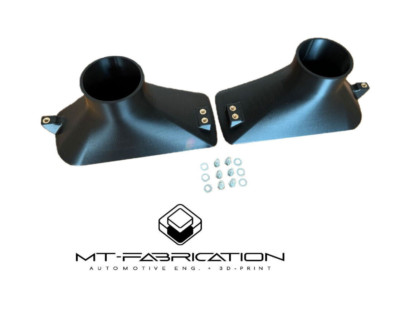 Trichter Bremskühlung BMW E36 Nebelscheinwerfer Bremsbelüftung Motorsport 60mm