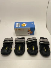 QUMY 4PCS Dog Boots Size 6 Performance Dogs Shoes & Paw Protectors SIZE 6 Large