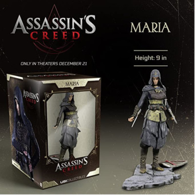 Assassin's Creed Movie Maria Figurine Statue ***OFFICIAL UBISOFT*** BRAND NEW***