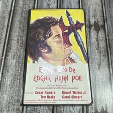 The Spectre Of Edgar Allan Poe El Espectro De Betamax Unicorn Video Horror