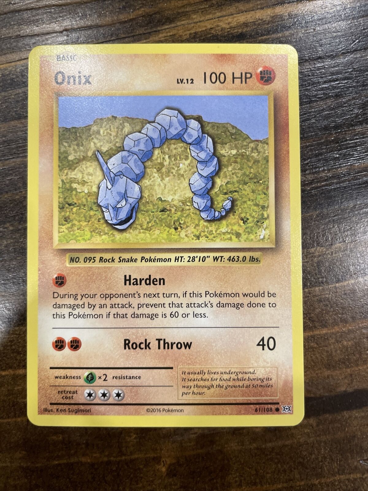 Both Pidgey and Onix have the same Attack stat. - #149438835 added by karenoniks at pokemon