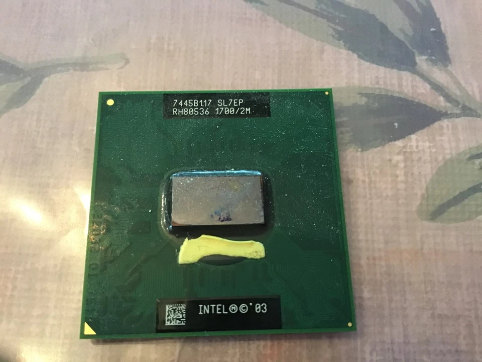 Intel Laptop Pentium Centrino M 735 SL7EP 1.7GHz Mobile Processor CPU - Image 2 of 2