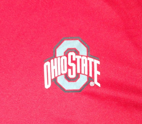 Ohio State Buckeye Scarlet & Gray Brand Red Polo Shirt Herren XL Neu mit Etikett - Bild 2 von 5