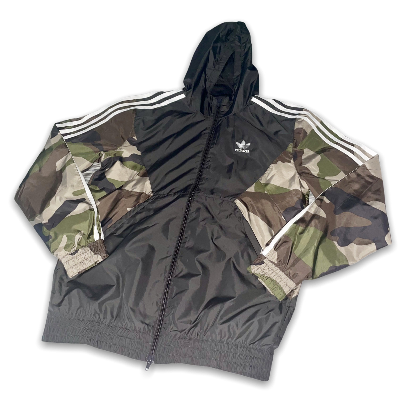 Adidas Originals Vintage Super Rare Camo Windbreaker Jacket image 5