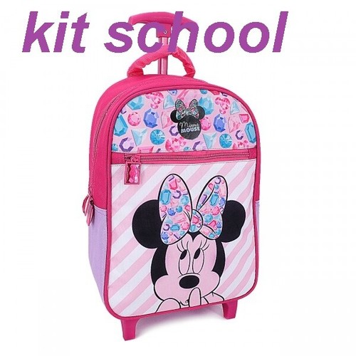 ZAINO SCUOLA ASILO TROLLEY MINNIE 35X26X12 COD 8024708700156 NUOVO  C/ETICHETTA | eBay