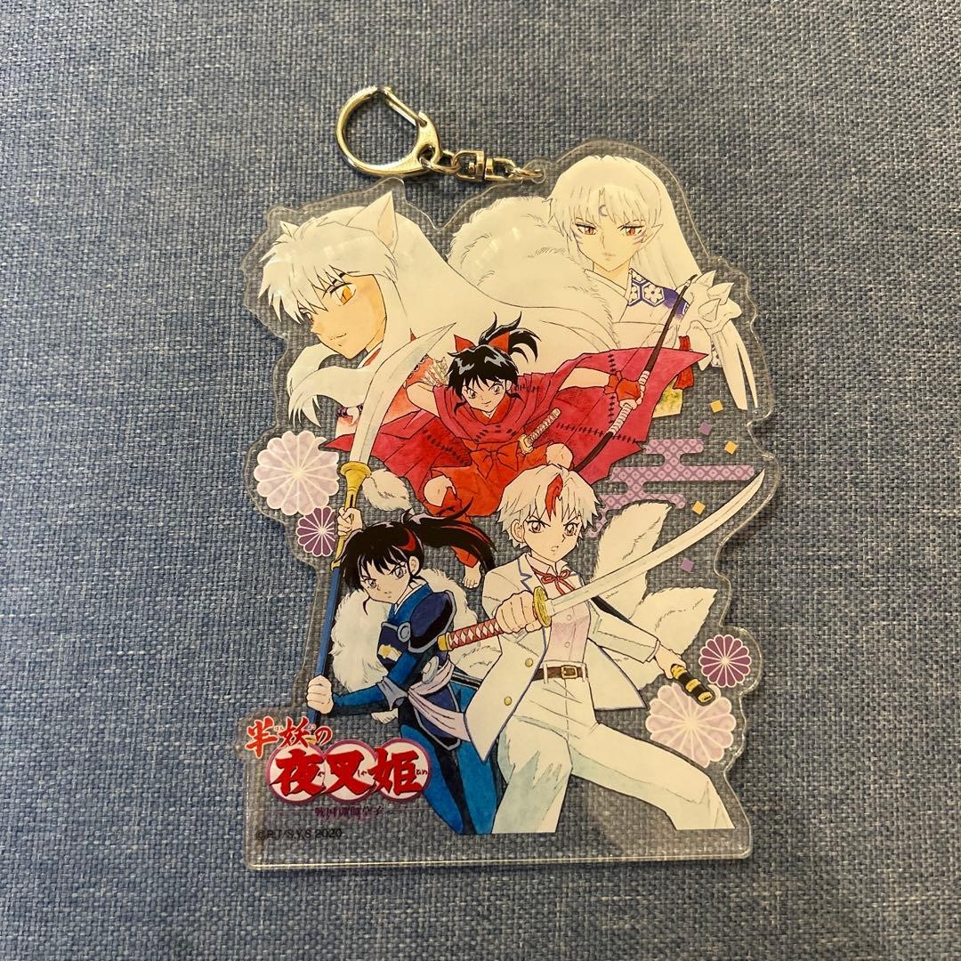 Yashahime Acrylic Keychain Set InuYasha Sesshomaru Towa Setsuna Moroha 4 pcs Jap