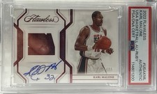 2022 Flawless USA Basketball Karl Malone Dream Team Ruby Auto /15
