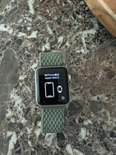 Apple Watch Series with Green Braided Solo Loop and Additional Replacement Bands