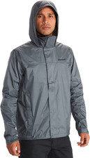 MARMOT Precip Eco Mens 3X Big Rain Shell/Jacket/Coat Onyx Gray $140 NEW