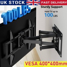 26-80 Inch TV Wall Bracket Mount with Tilt & Swivel Movement to 50kg LCD LED UK