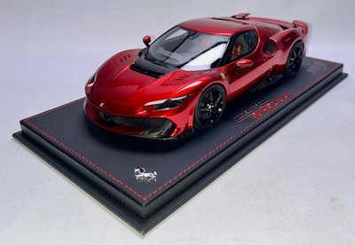 Ferrari 296 Speciale Rosso Magma P18269C 1:18 van BBR geen MR