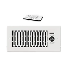 Register Fan for 4"x10", 10-Speed Vent Booster, Control Heating Cooling AC Ve...