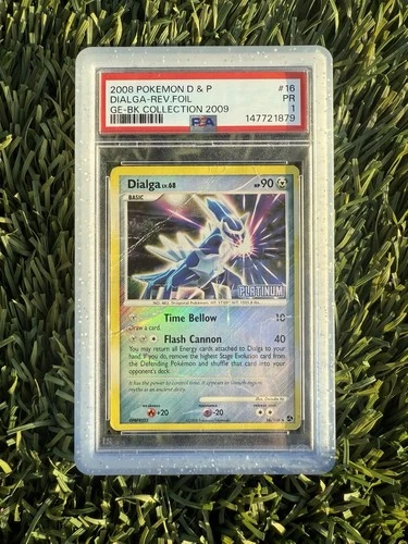 Dialga 16/106 Burger King Collection 2009 Reverse Holo Diamond & Pearl - PSA 1